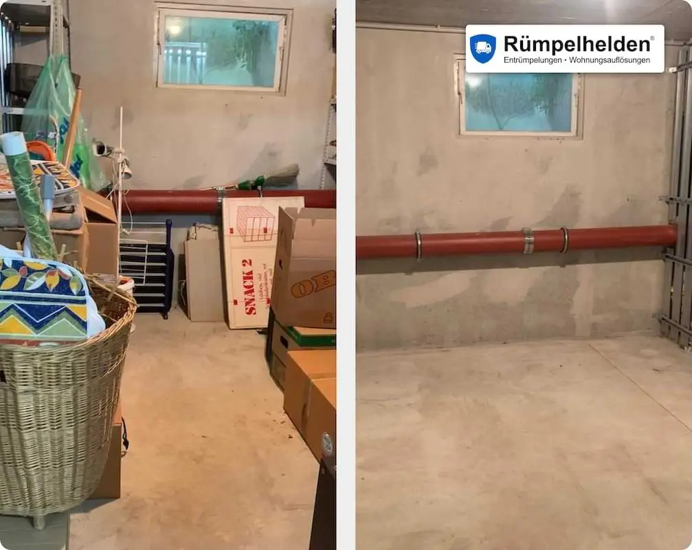 Komplette Wohnungsauflösung mit besenreiner Übergabe